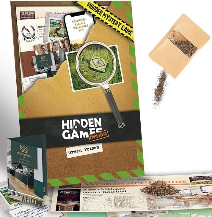 Hidden Games Crime Scene 3 USA: The Green Poison - A Muse N Games
